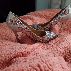 Beautiful glitter Isabel Marant heels